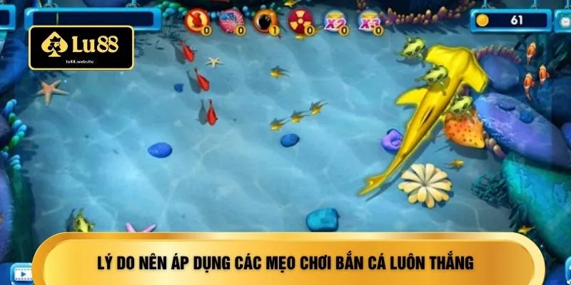 Lý do nên áp dụng các mẹo chơi bắn cá luôn thắng