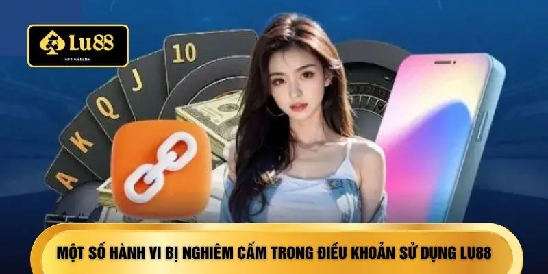 Một số hành vi bị nghiêm cấm trong điều khoản sử dụng LU88