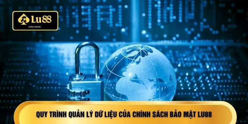 Quy trình quản lý dữ liệu của chính sách bảo mật LU88